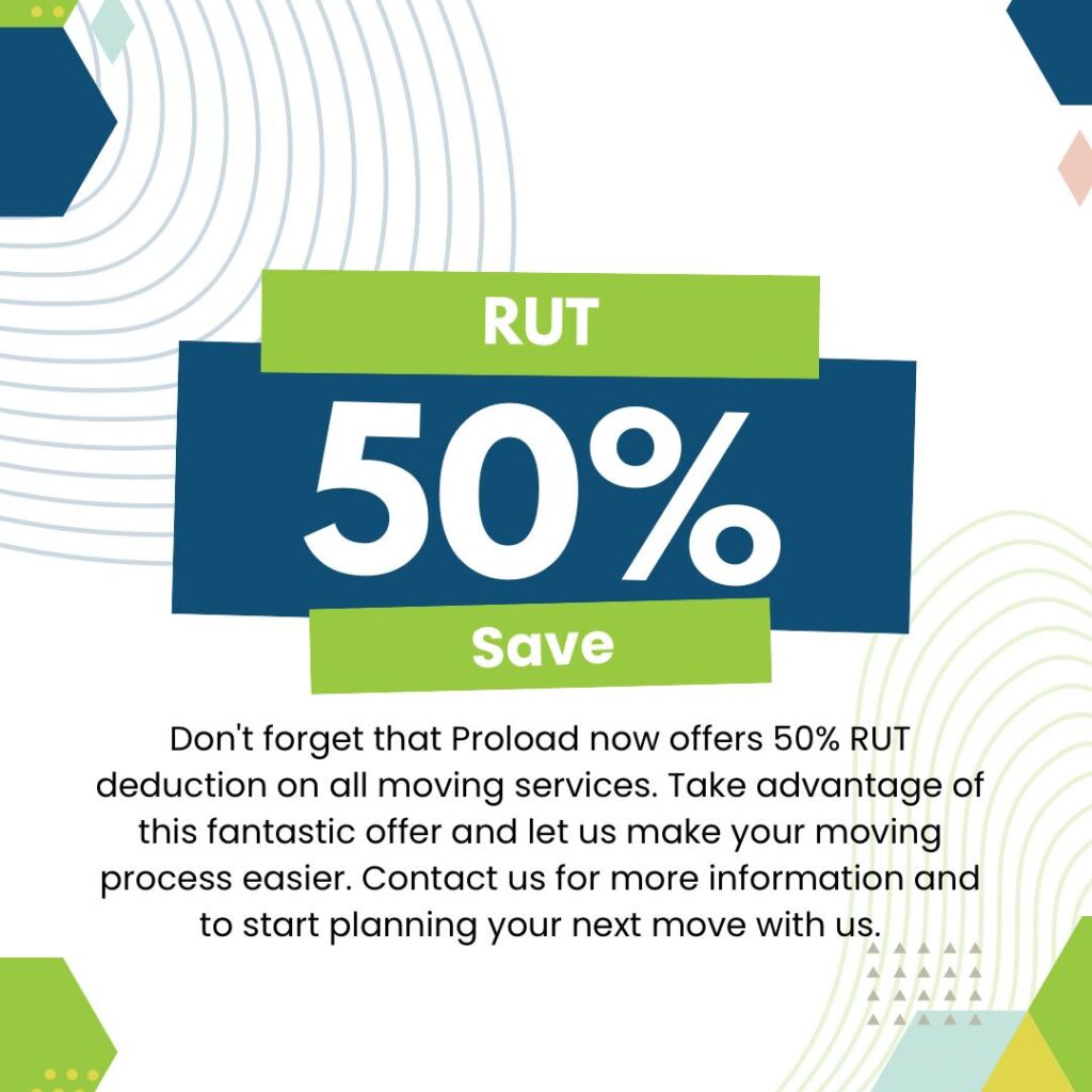 Moving Company in Gothenburg - RUT Deduction