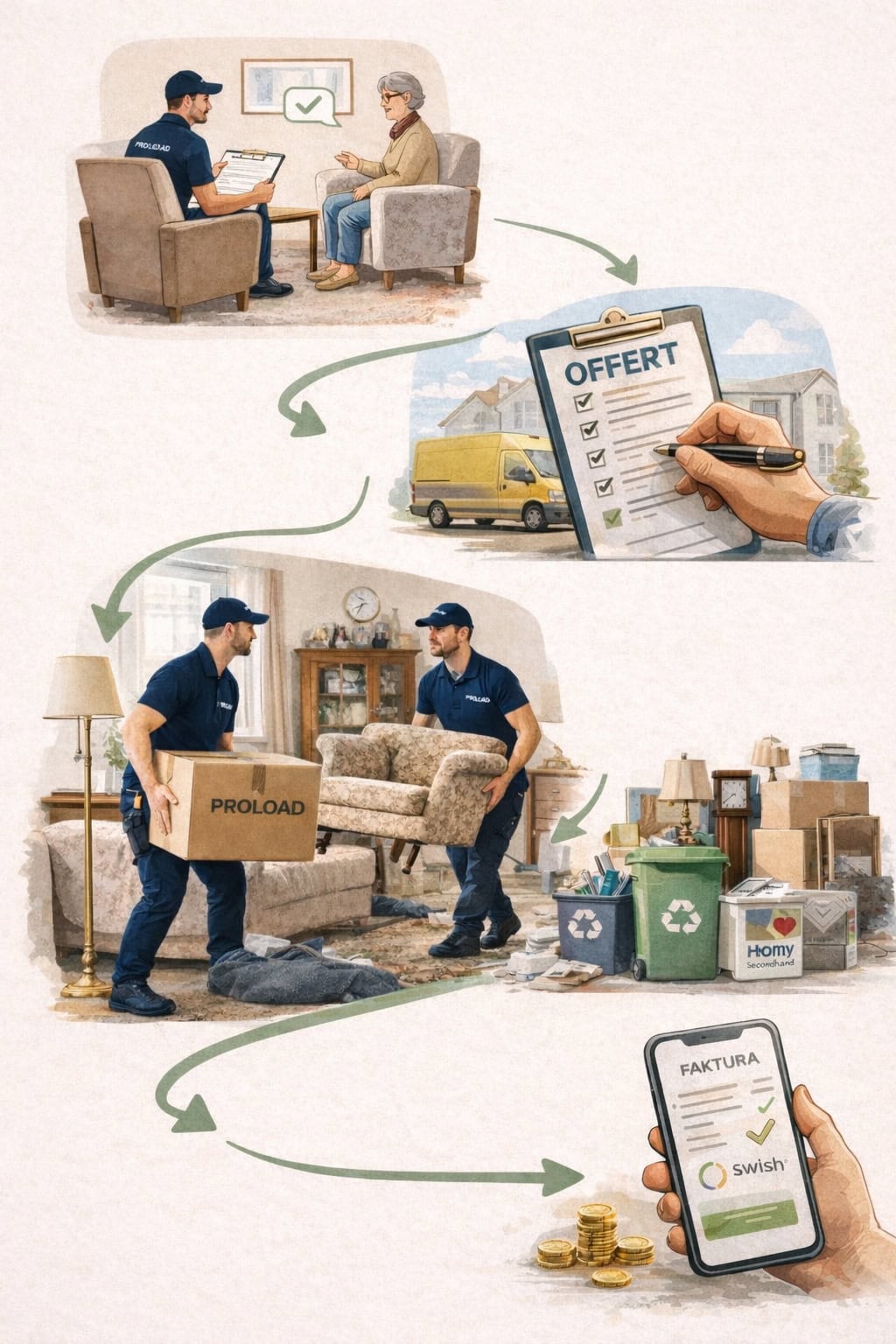 Dödsbo tömning Göteborg